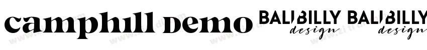 Camphill Demo字体转换